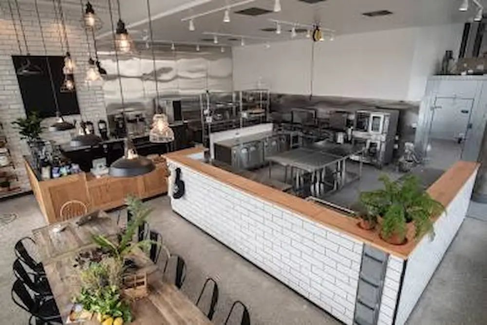 Restaurant interior showing how location and customer demand influence restaurant success